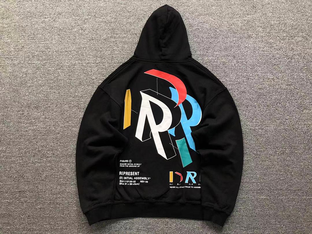 Represent 135 REPRESENT HOODIE 510031391 (Im 170Cm 60Kg I Wear Size S In The Phot) - Image 5