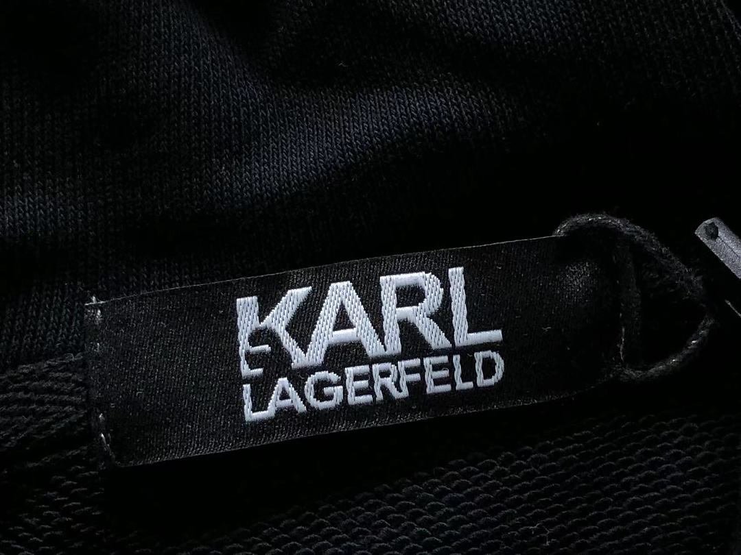 Unbranded 185 KARL LAGERFELD HOODIE 2206180801 (Im 170Cm 60Kg I Wear Size XL In The Phot) - Image 22