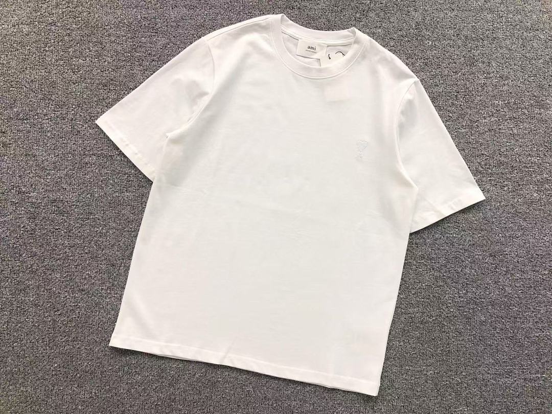 AMI 98 AMI T-SHIRT 21111818125 (Im 170Cm 60Kg I Wear Size S In The Phot) - Image 9