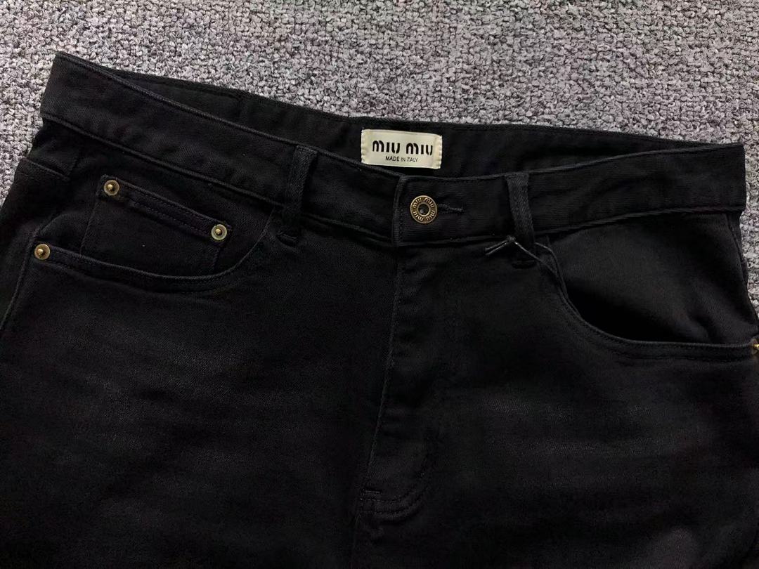 Miu Miu 298 M⭐U TROUSERS 213051405 (Im 170Cm 55Kg I Wear Size L In The Phot) - Image 10