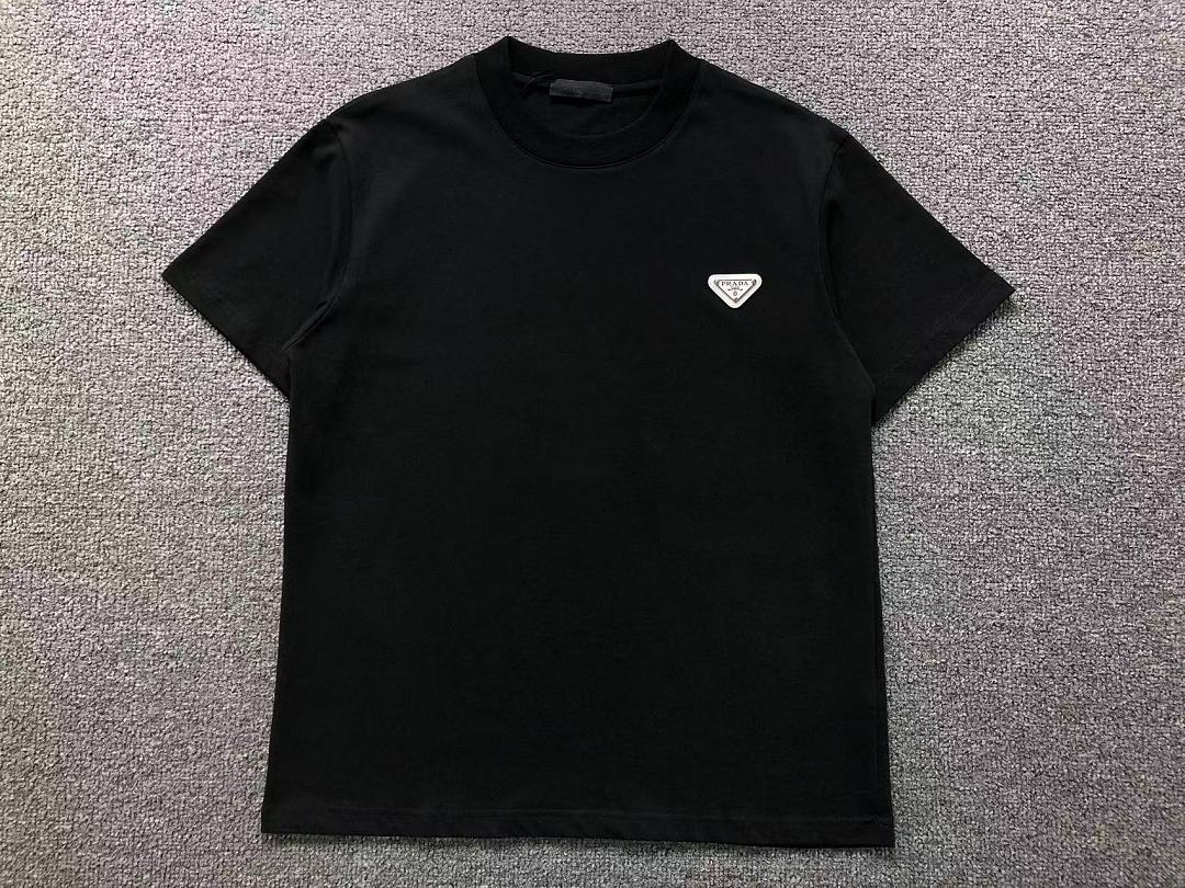Prada 125 P⭐A⭐A T-SHIRT 2208034615 (Im 170Cm 60Kg I Wear Size S In The Phot) - Image 11