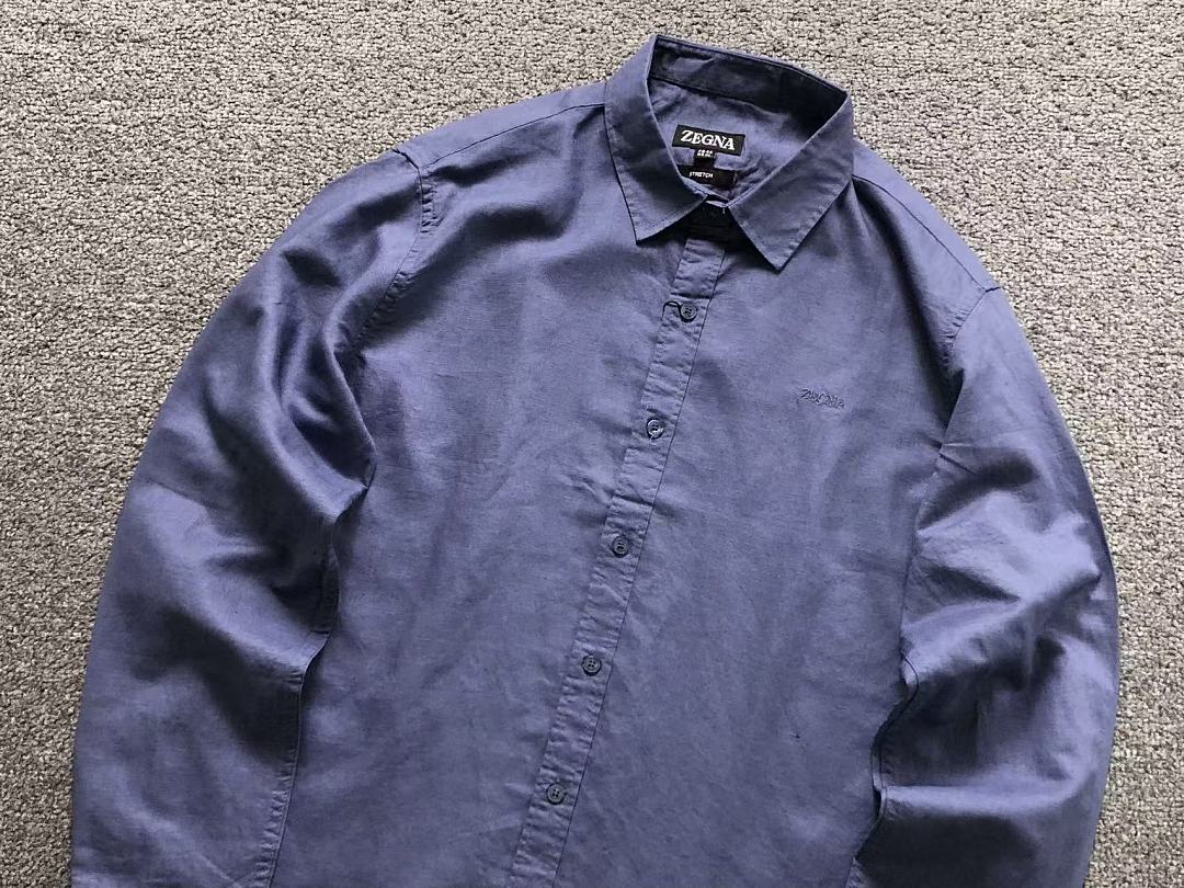 Zegna 135 ERMENEGILDO ZEGNA SHIRT 52071817147 (Im 170Cm 60Kg I Wear Size M In The Phot) - Image 9