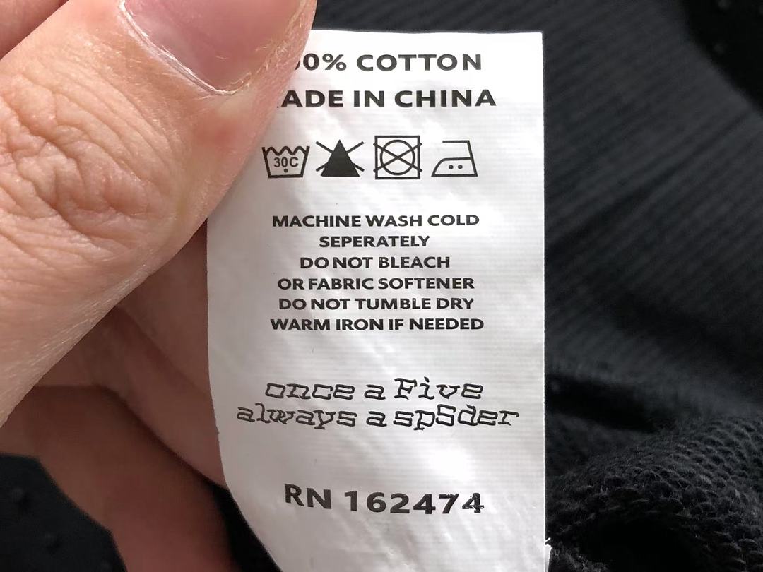 Sp5der TROUSERS 208 SP5DER HOODIE - Image 29