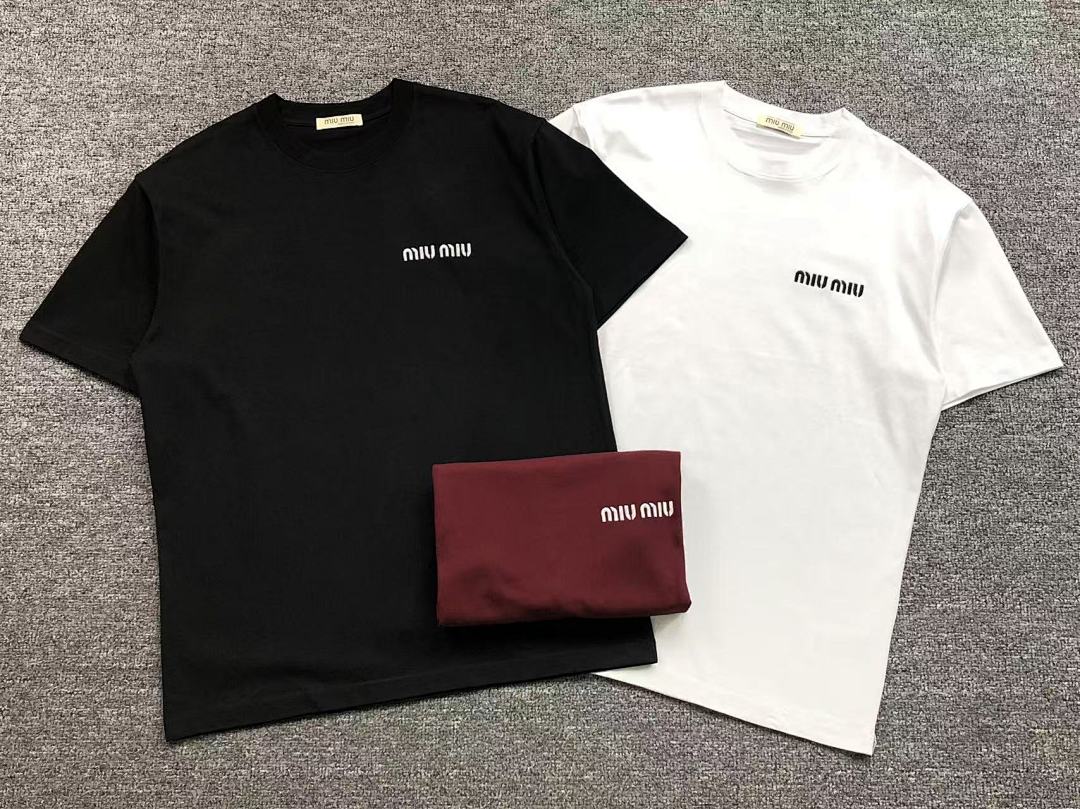 Miu Miu 108 M⭐U T-SHIRT 41072409133 (Im 170Cm 60Kg I Wear Size L In The Phot) - Image 5