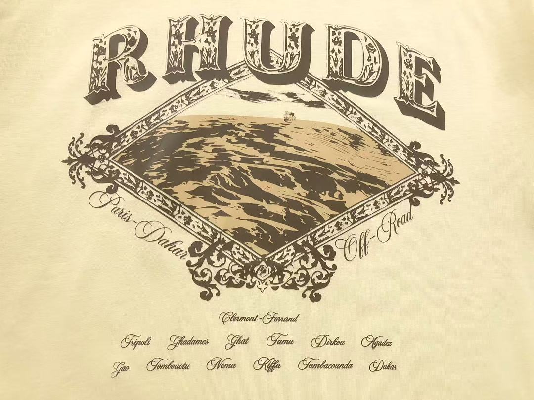 Rhude 105 RHUDE T-SHIRT 3208060517 (Im 170Cm 60Kg I Wear Size S In The Phot) - Image 13