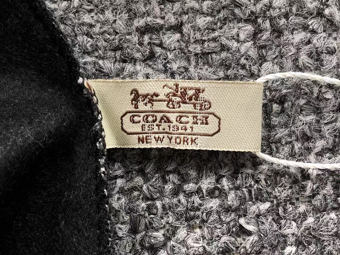 Coach 85 C⭐A⭐H SCARF 218090176 (Long 186CM* Wide 63CM*) - Image 19