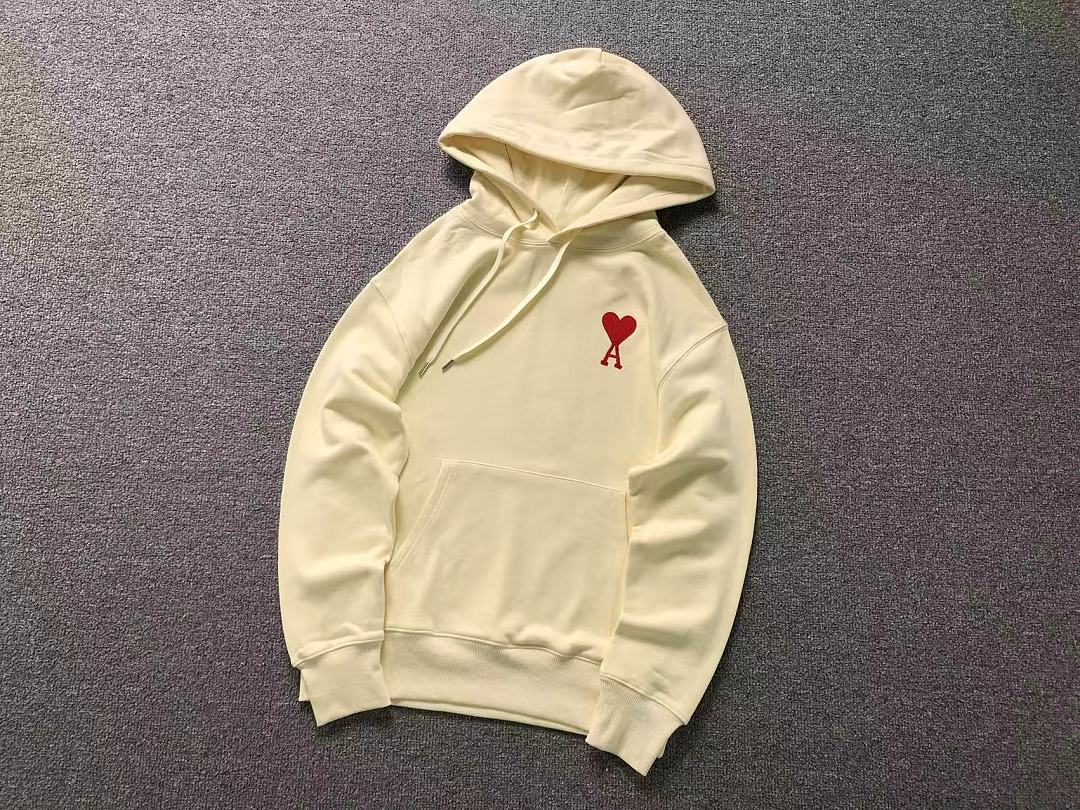 AMI 188 AMI HOODIE 22082705001 (Im 170Cm 60Kg I Wear Size M In The Phot) - Image 11