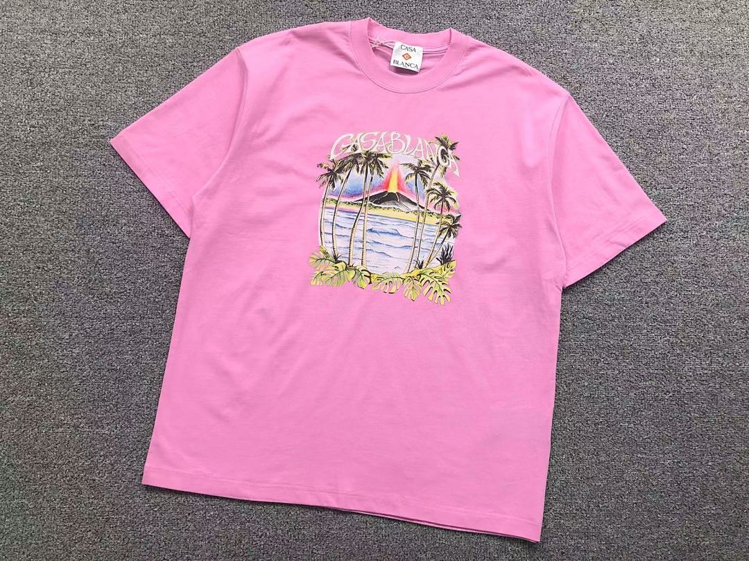 Casablanca 98 CASABLANCA T-SHIRT 5212309127 (Im 170Cm 60Kg I Wear Size XL In The Phot) - Image 17