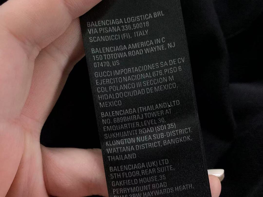 Balenciaga 128 B⭐L⭐⭐⭐IA⭐A T-SHIRT 42042605163 (Im 170Cm 60Kg I Wear Size XS In The Phot) - Image 29