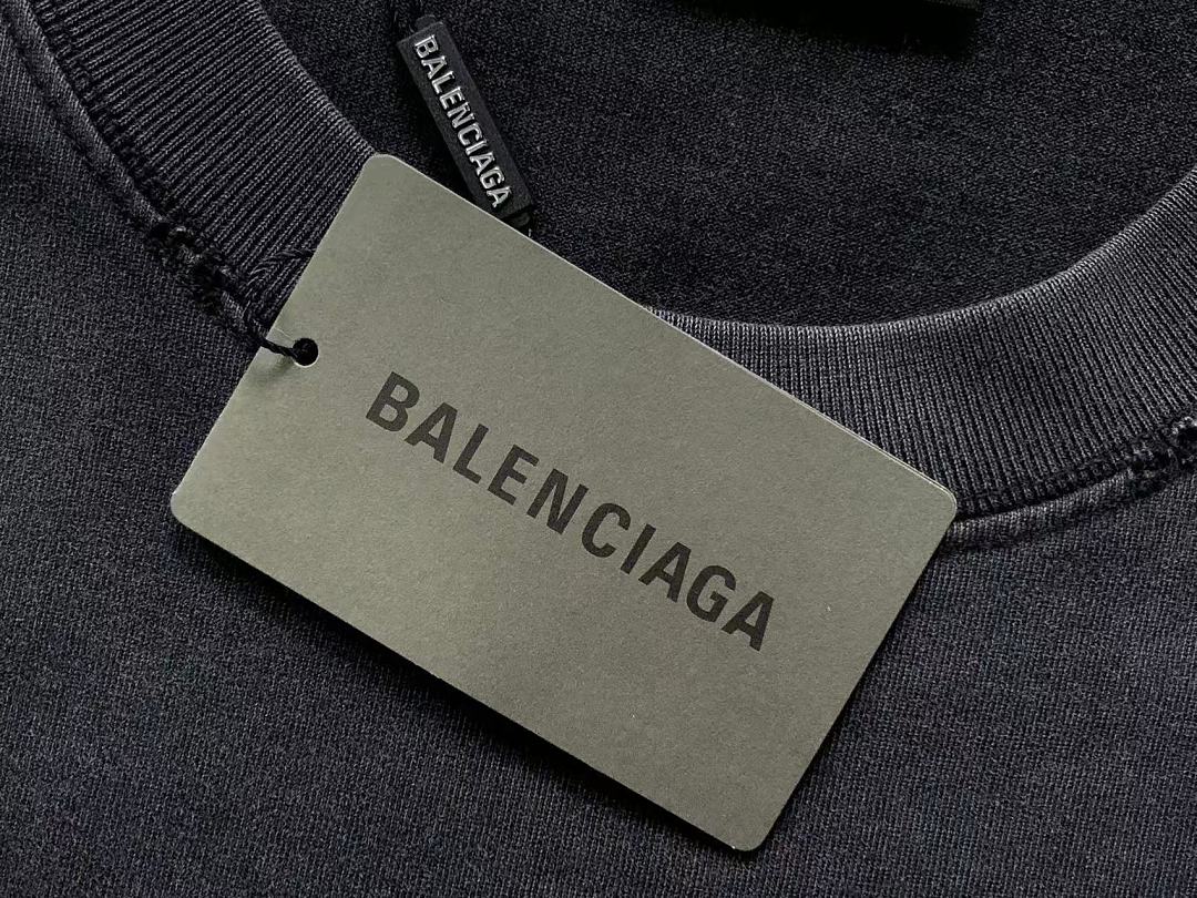 Balenciaga 129 B⭐L⭐⭐⭐IA⭐A T-SHIRT 42061613133 (Im 170Cm 60Kg I Wear Size 2XL In The Phot) - Image 20