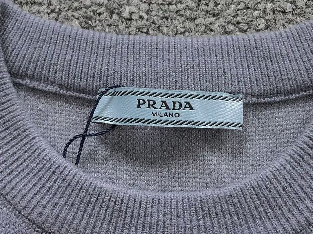 Prada 208 P⭐A⭐A SWEATER 3208162321 (Im 170Cm 60Kg I Wear Size L In The Phot) - Image 13