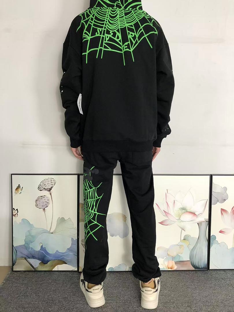 Sp5der TROUSERS SP5DER HOODIE - Image 5