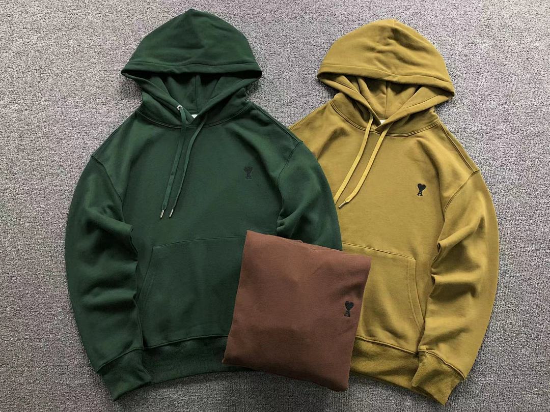 AMI 118 AMI HOODIE 58040188 (Im 170Cm 60Kg I Wear Size M In The Phot) - Image 5