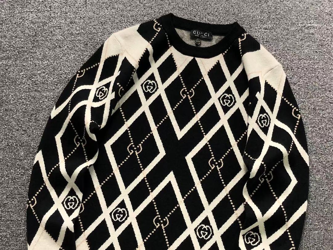Gucci 208 G⭐C⭐I SWEATER 3208163021 (Im 170Cm 60Kg I Wear Size L In The Phot) - Image 11