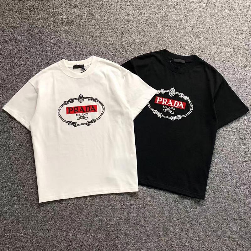 Prada 158 P⭐A⭐A T-SHIRT 22032013001 (Im 170Cm 60Kg I Wear Size S In The Phot)