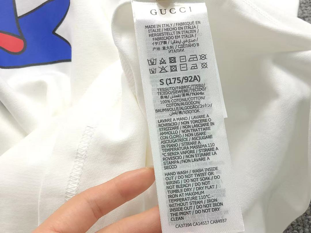 Gucci 135 G⭐C⭐I T-SHIRT 22050726125 (Im 170Cm 60Kg I Wear Size S In The Phot) - Image 17