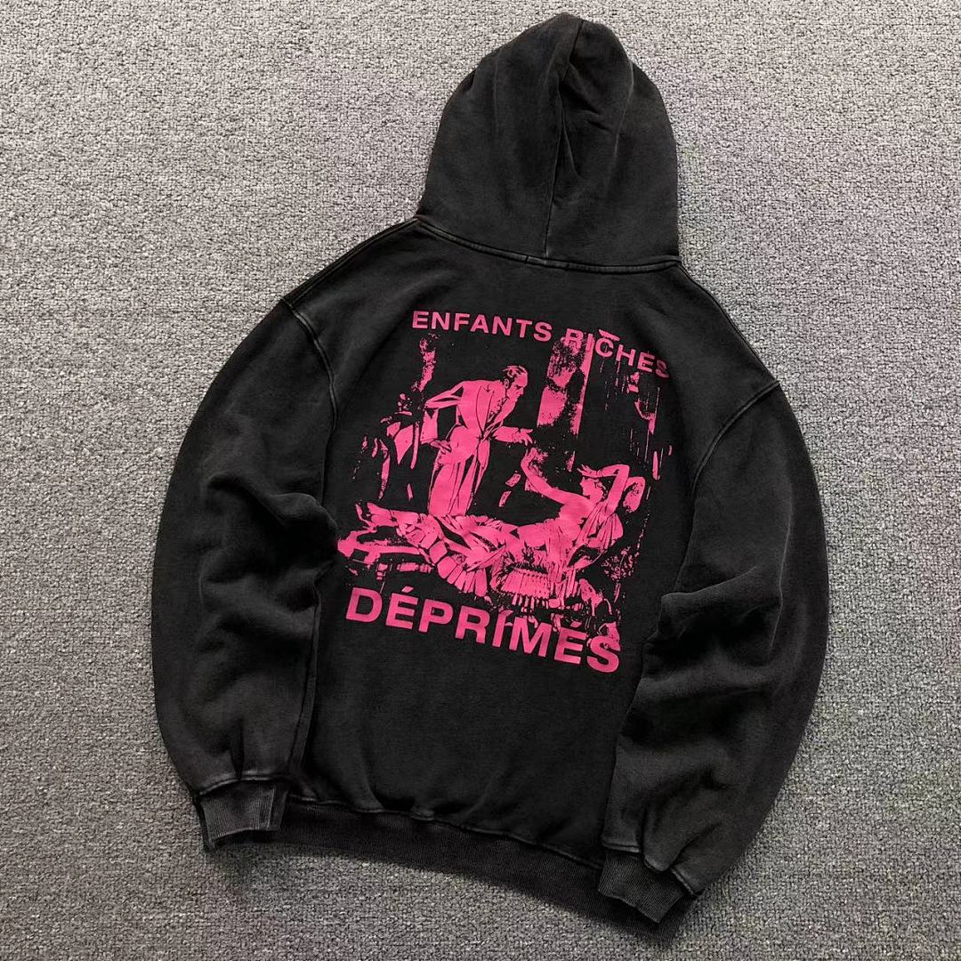 Chanel 135 ENFANTS RICHES DEPRIMES HOODIE 580702117 (Im 170Cm 60Kg I Wear Size S In The Phot)