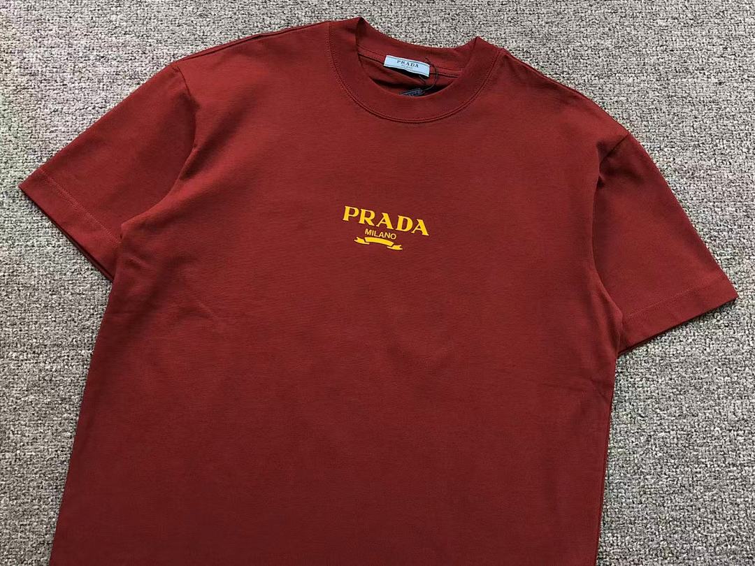 Prada 115 P⭐A⭐A T-SHIRT 5112104147 (Im 170Cm 60Kg I Wear Size M In The Phot) - Image 8