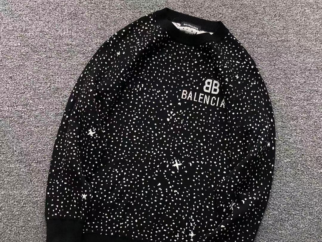 Balenciaga 165 B⭐L⭐⭐⭐IA⭐A SWEATER 3109121020 (Im 170Cm 60Kg I Wear Size M In The Phot) - Image 9