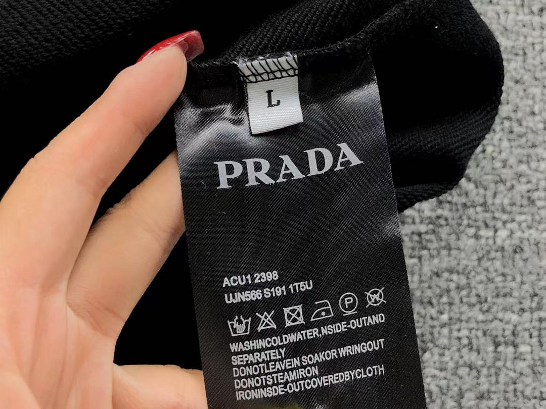 Prada 165 P⭐A⭐A HOODIE 3110082521 (Im 170Cm 60Kg I Wear Size L In The Phot) - Image 19