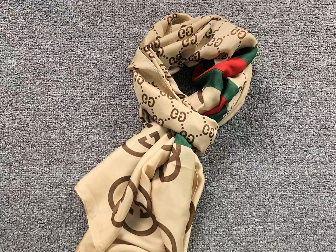 Gucci 68 G⭐C⭐I SCARF 2203170576 (Long 180CM* Wide 90CM*) - Image 8