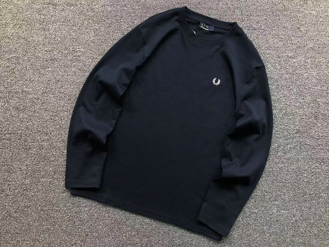 Fred Perry 95 FRED PERRY LONG SLEEVED 3108072403 (Im 170Cm 60Kg I Wear Size L In The Phot) - Image 12