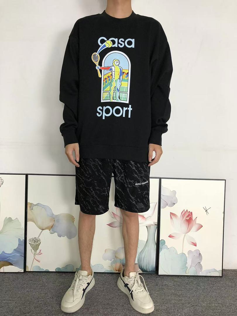 Casablanca 135 CASABLANCA HOODIE 3208090421 (Im 170Cm 60Kg I Wear Size M In The Phot) - Image 3