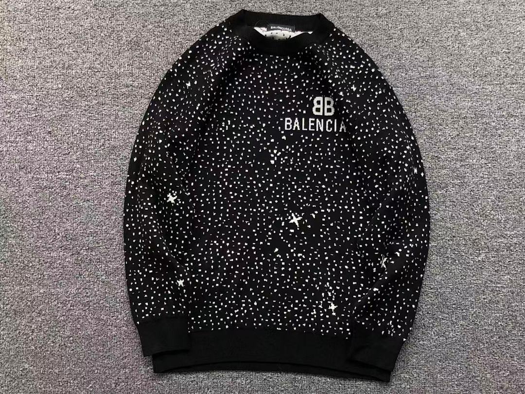 Balenciaga 165 B⭐L⭐⭐⭐IA⭐A SWEATER 3109121020 (Im 170Cm 60Kg I Wear Size M In The Phot) - Image 7