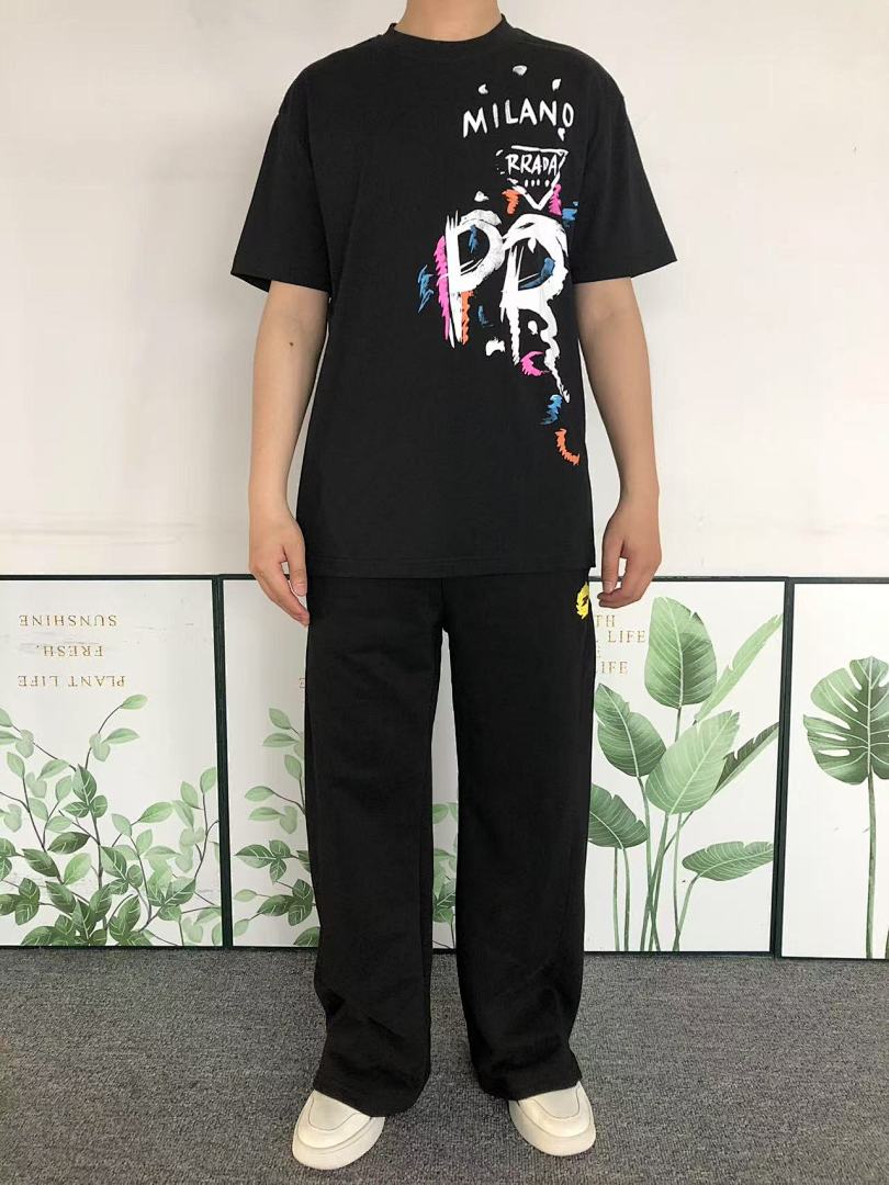 Prada 85 P⭐A⭐A T-SHIRT 1104172632 (Im 170Cm 60Kg I Wear Size M In The Phot) - Image 3