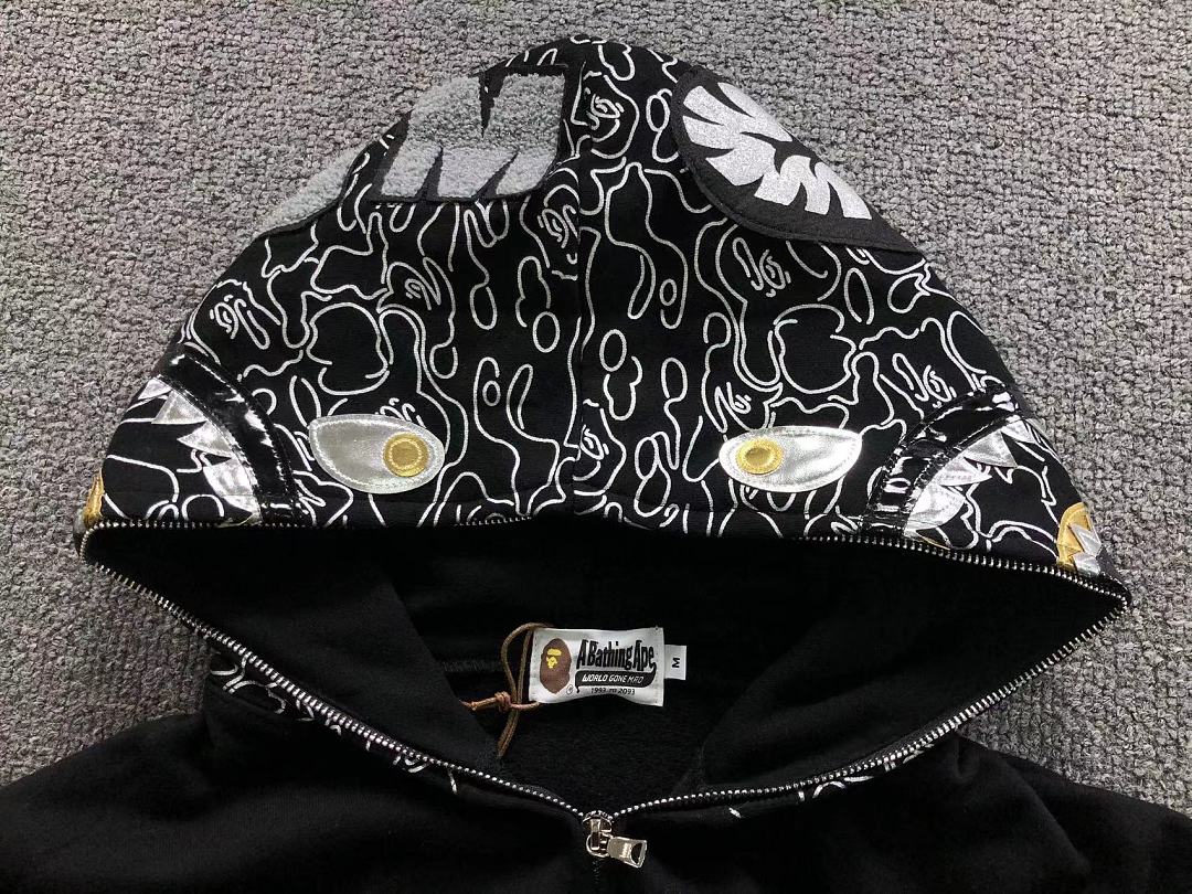 Bape 168 BAPE HOODIE 52070713158 (Im 170Cm 60Kg I Wear Size M In The Phot) - Image 33