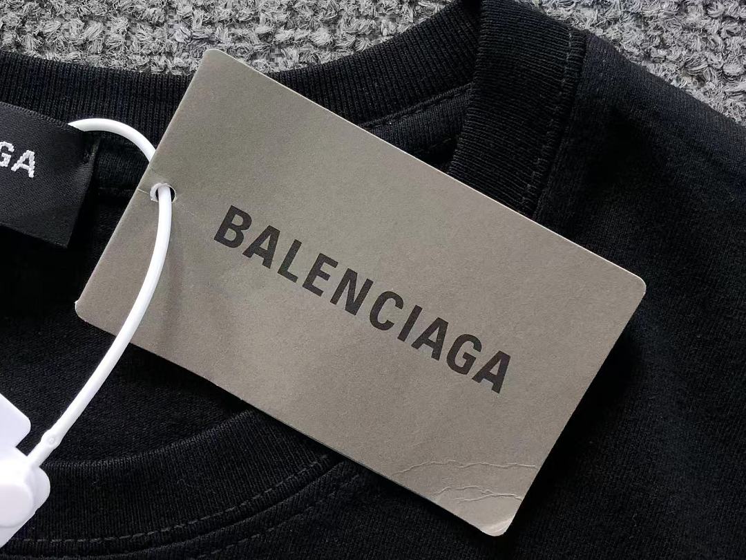 Balenciaga 115 B⭐L⭐⭐⭐IA⭐A T-SHIRT 22051313172 (Im 170Cm 60Kg I Wear Size L In The Phot) - Image 21