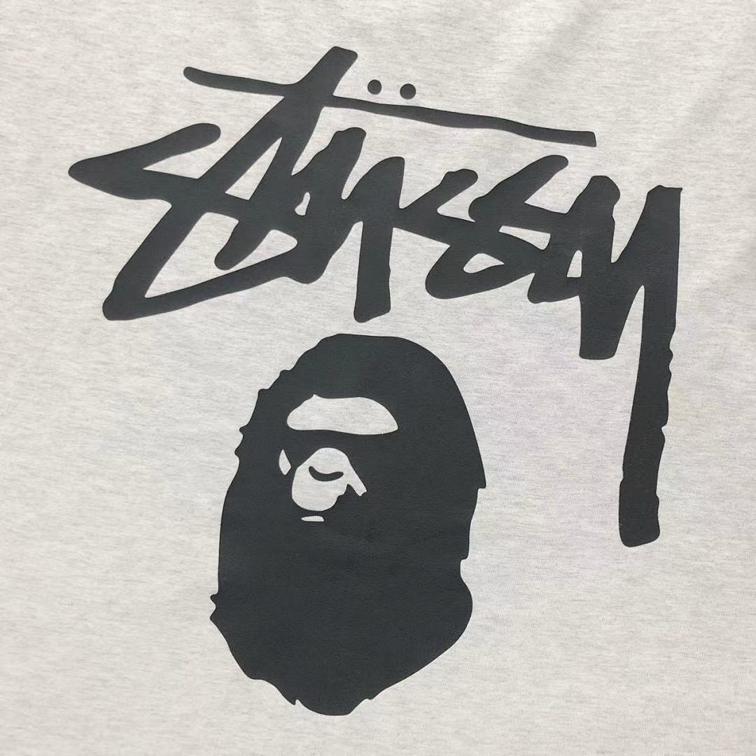 Bape 79 BAPE STUSSY T-SHIRT 411183442 (Im 170Cm 57Kg I Wear Size S In The Phot) - Image 24