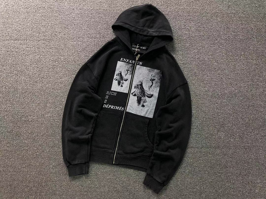 Chanel 178 ENFANTS RICHES DEPRIMES HOODIE 511606162 (Im 170Cm 60Kg I Wear Size S In The Phot) - Image 11