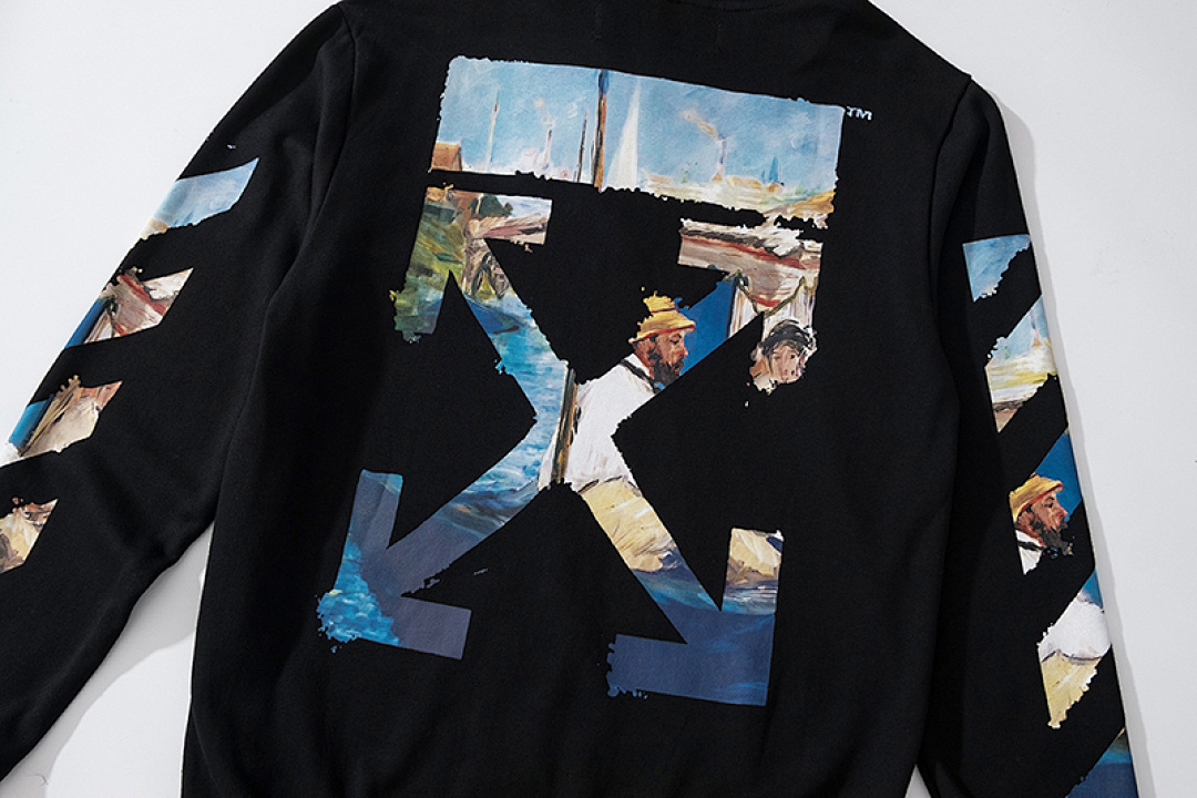 Off-White 135 OFF-WHITE (WHITE HOODIE) - Image 8