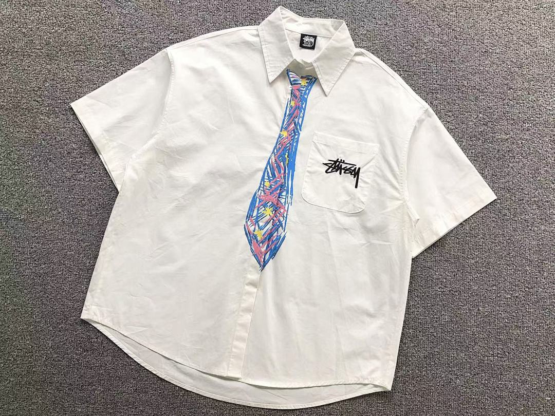 Stussy 108 STUSSY SHIRT 56090782 (Im 170Cm 60Kg I Wear Size S In The Phot) - Image 7