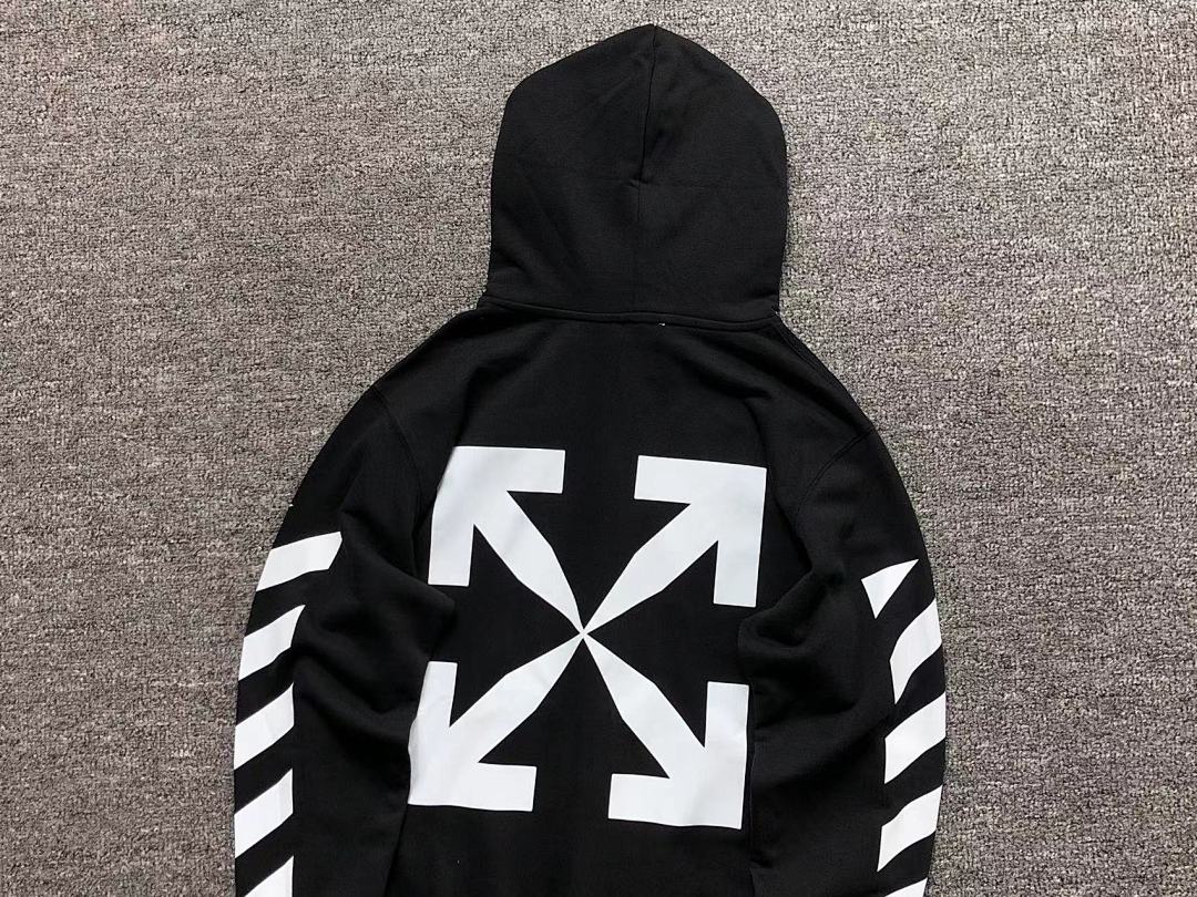 Off-White 208 OFF-WHITE (WHITE HOODIE) - Image 4
