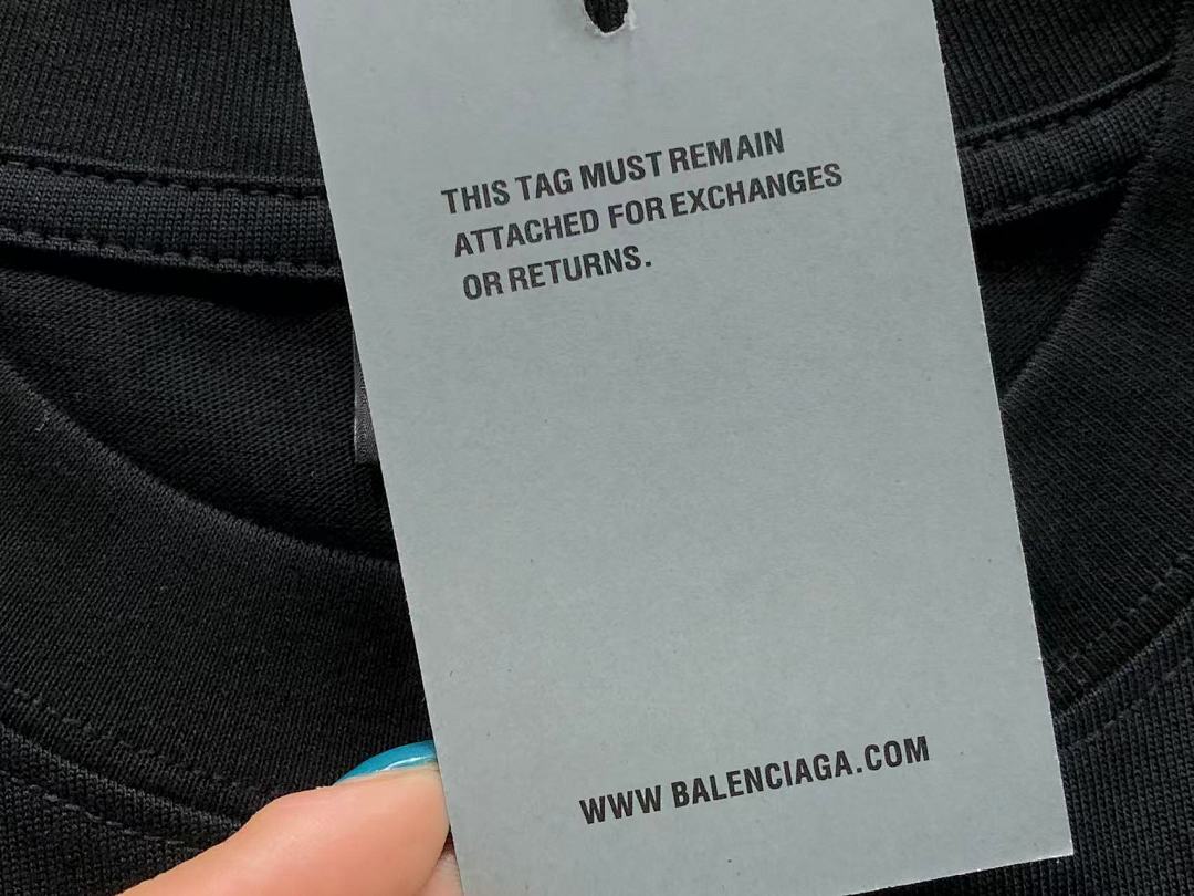 Balenciaga 115 B⭐L⭐⭐⭐IA⭐A T-SHIRT 5232321147 (Im 170Cm 60Kg I Wear Size L In The Phot) - Image 21