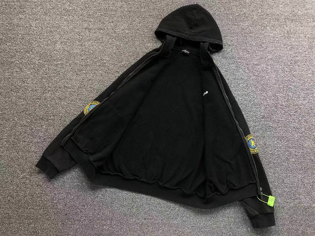 Balenciaga 195 B⭐L⭐⭐⭐IA⭐A HOODIE 1108211499 (Im 170Cm 60Kg I Wear Size M In The Phot) - Image 22