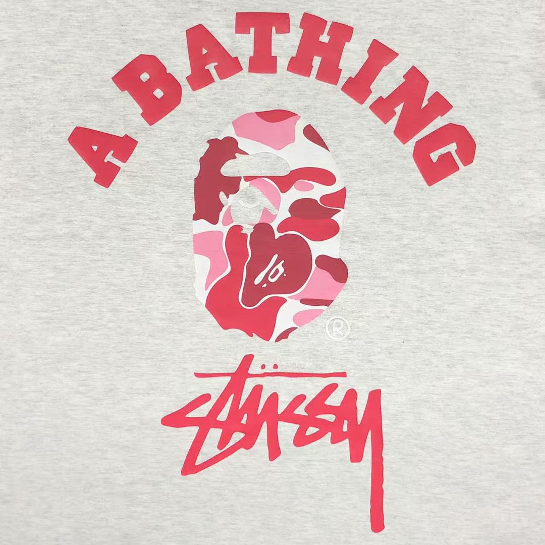 Bape 78 BAPE STUSSY T-SHIRT 1102090742 (Im 170Cm 55Kg I Wear Size S In The Phot) - Image 10