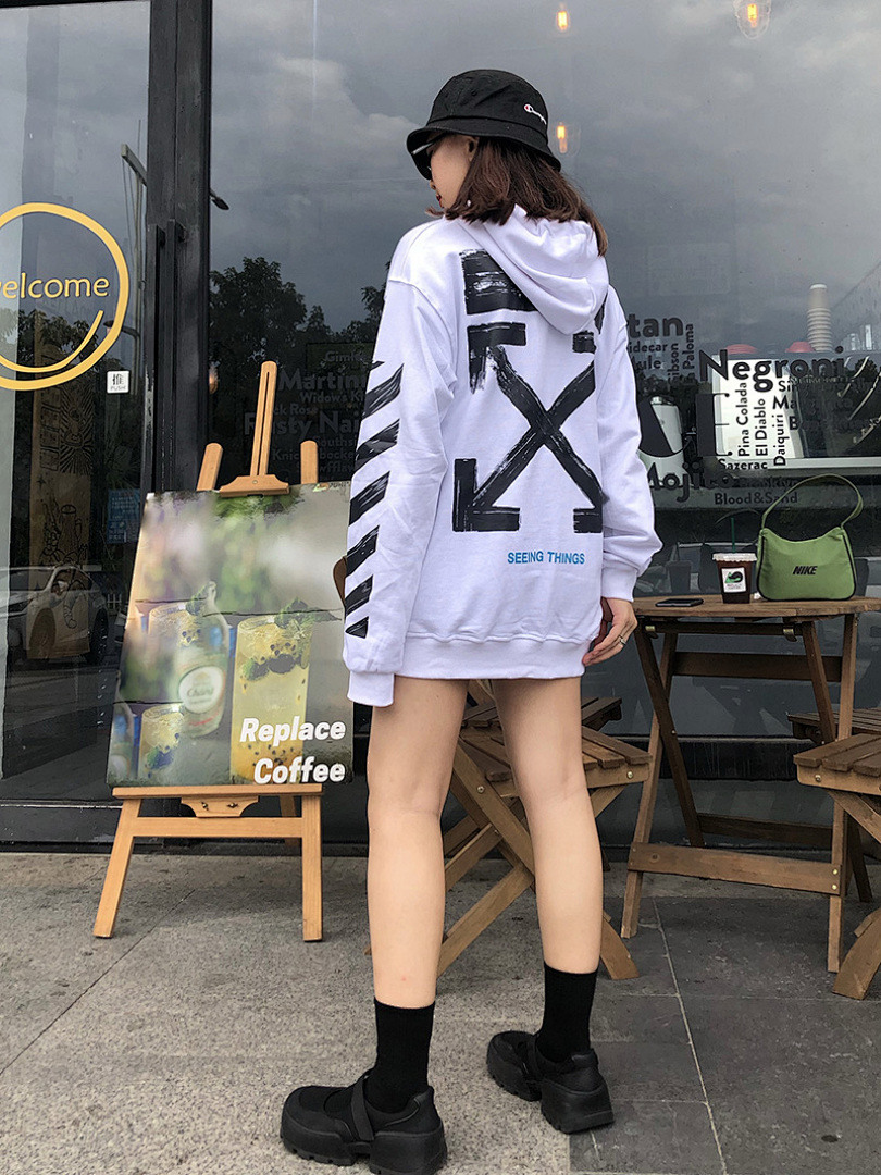 Off-White 98 OFF-WHITE (WHITE HOODIE) - Image 54