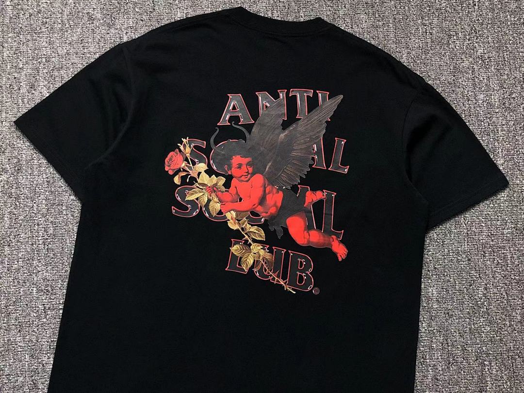 Christian Louboutin 85 ANTI SOCIAL CLUB T-SHIRT - Image 12