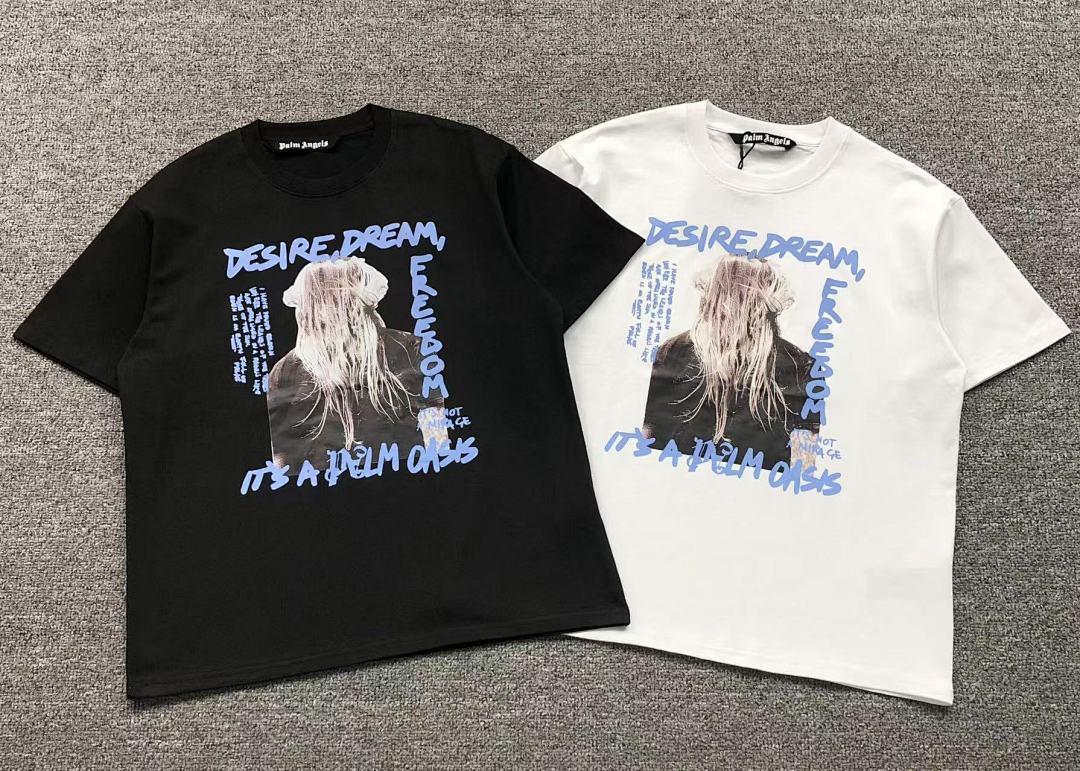 Palm Angels 78 PALM ANGELS T-SHIRT 41070106121 (Im 170Cm 60Kg I Wear Size S In The Phot) - Image 5