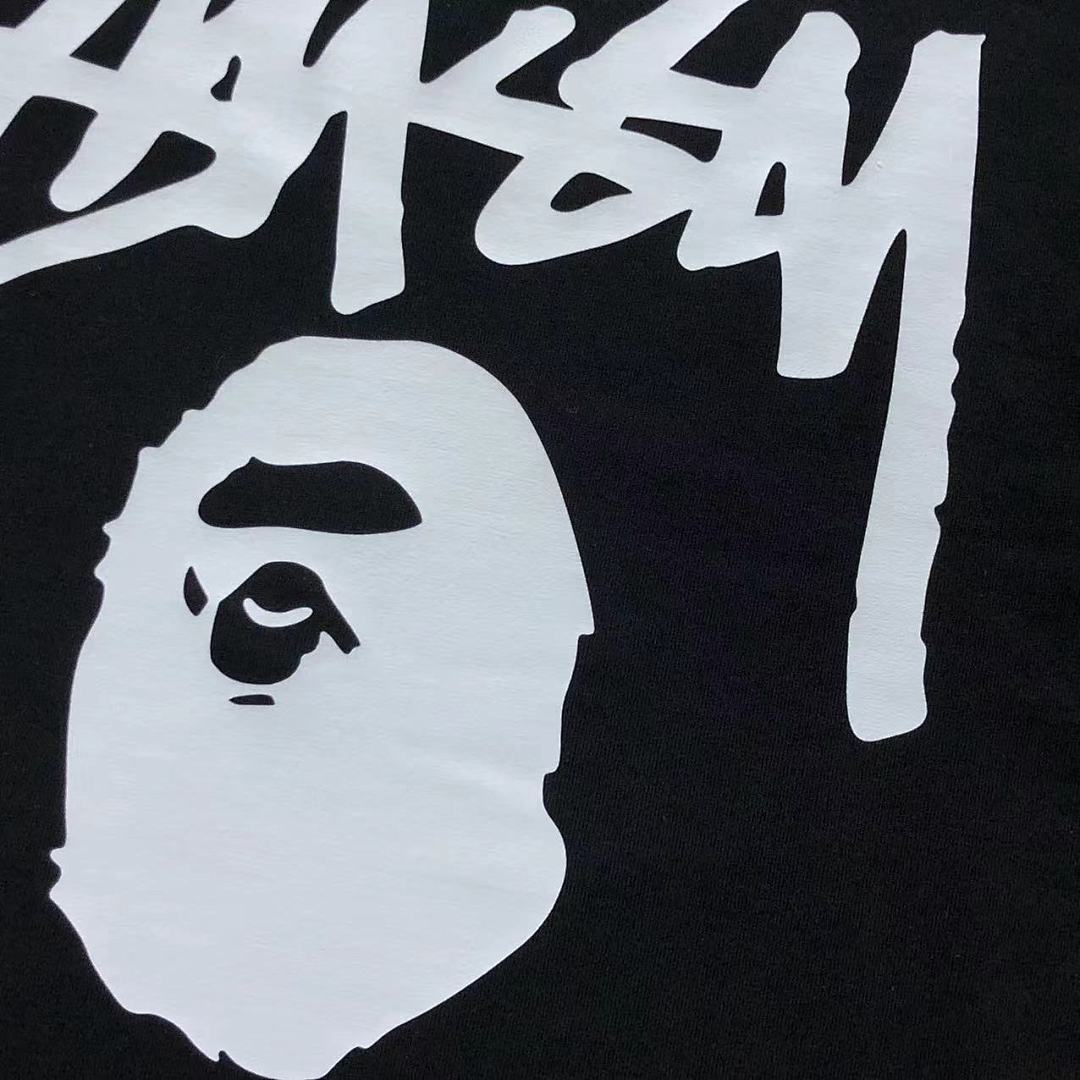 Bape 79 BAPE STUSSY T-SHIRT 411183442 (Im 170Cm 57Kg I Wear Size S In The Phot) - Image 30