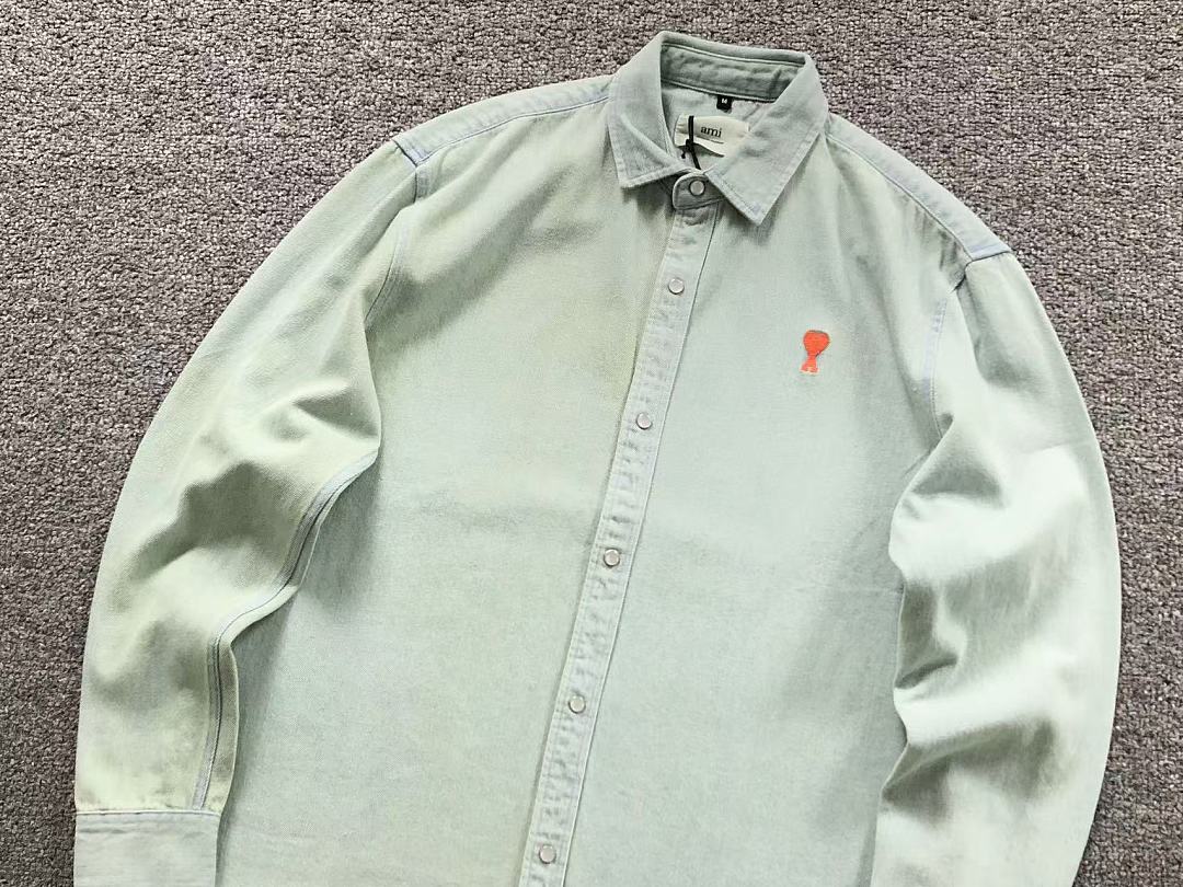 AMI 178 AMI SHIRT 4206010277 (Im 170Cm 60Kg I Wear Size M In The Phot) - Image 11