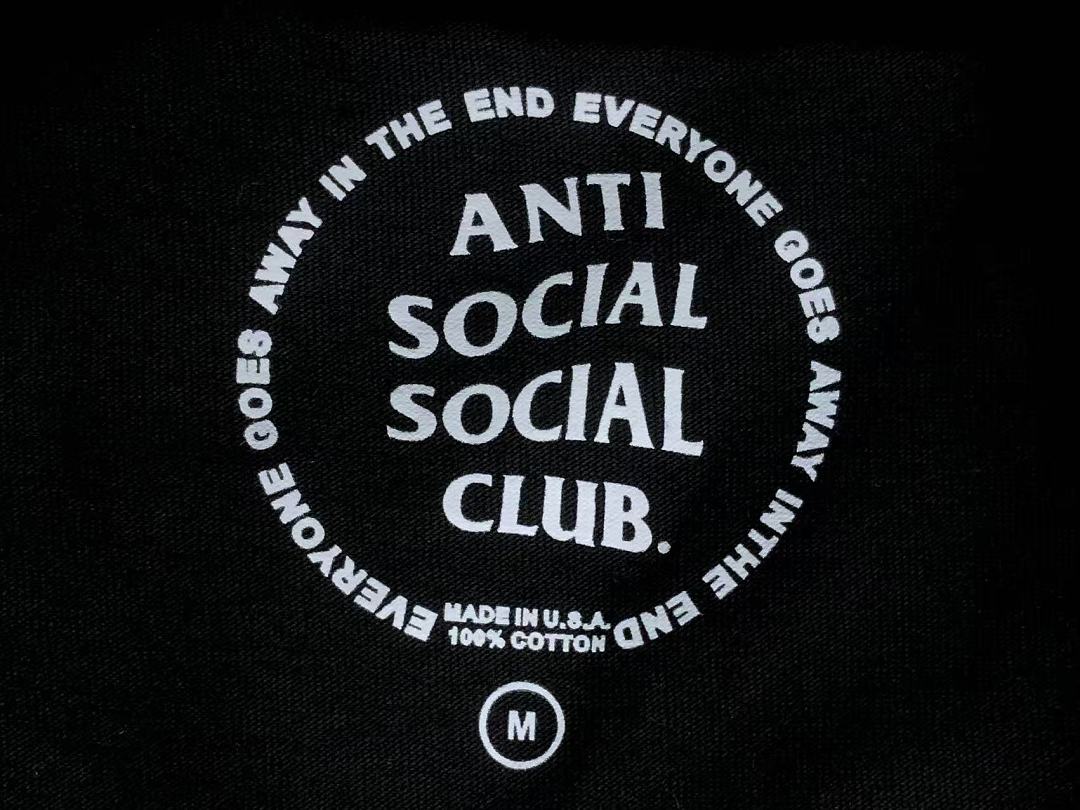 Christian Louboutin 88 ANTI SOCIAL CLUB T-SHIRT 3207031102 (Im 170Cm 60Kg I Wear Size M In The Phot) - Image 20