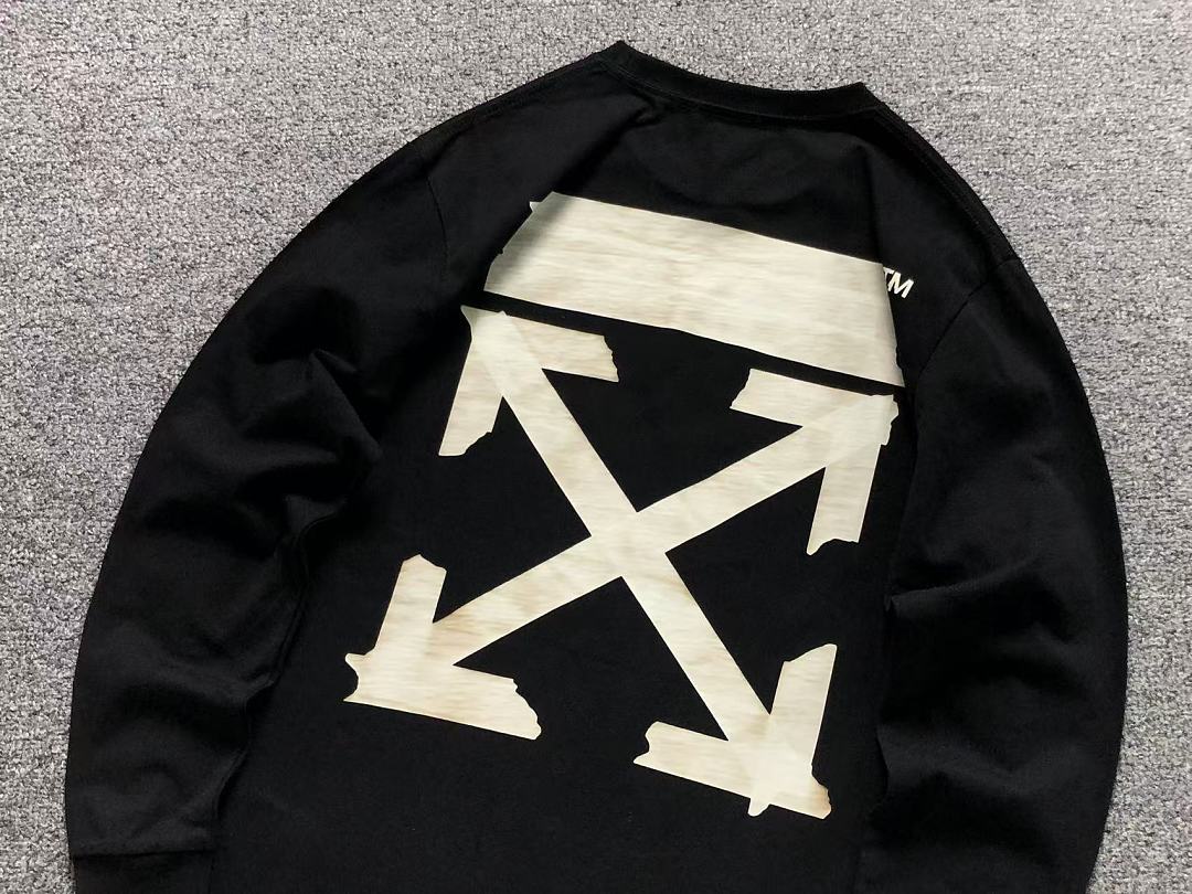 Off-White 125 OFF-WHITE LONG SLEEVED 5208052319 (Im 170Cm 60Kg I Wear Size M In The Phot) - Image 15