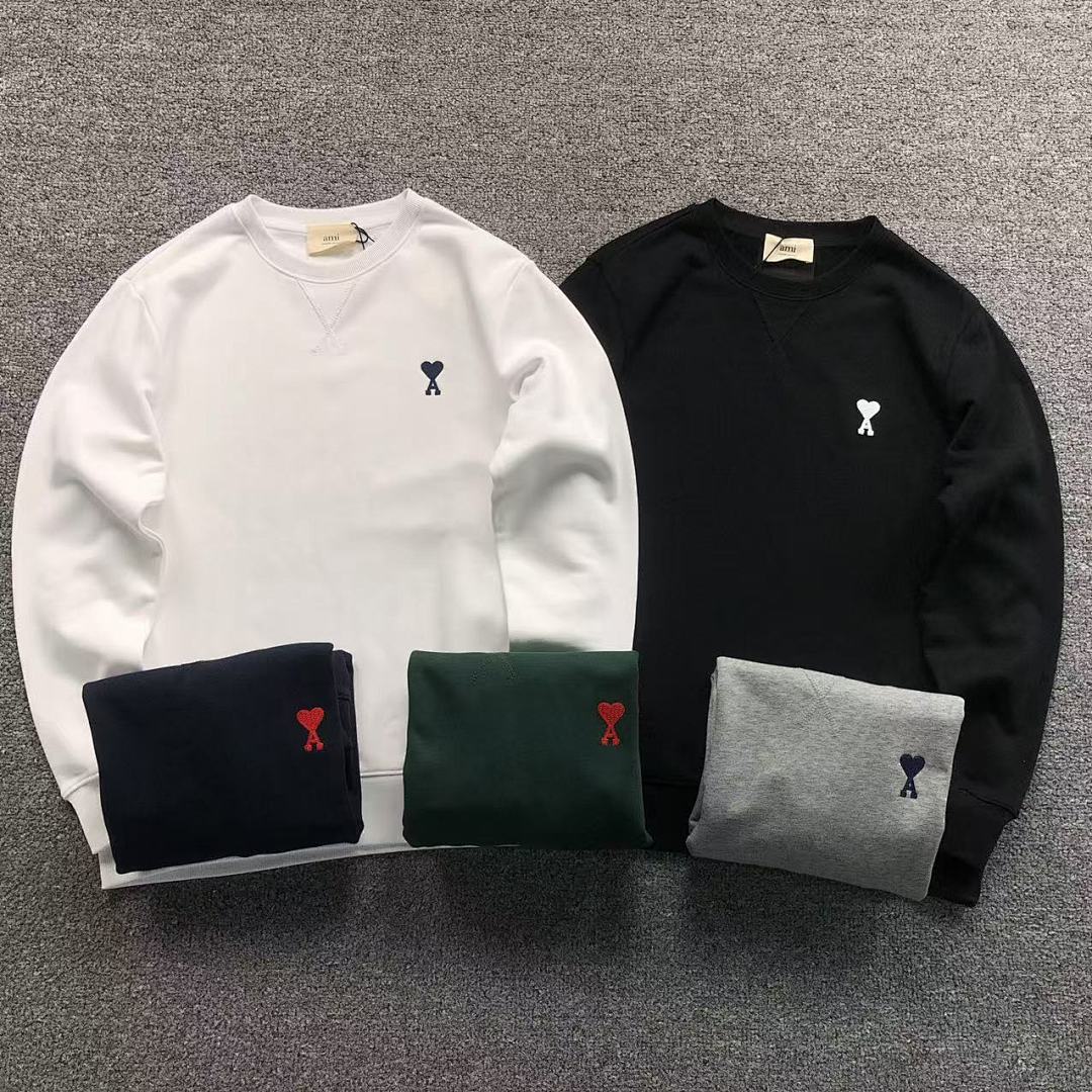 AMI 158 AMI HOODIE 21112802125 (Im 170Cm 60Kg I Wear Size M In The Phot)