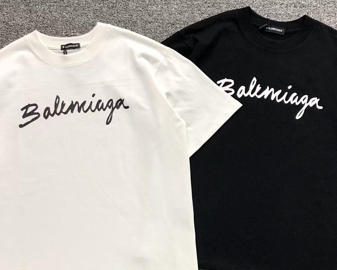 Balenciaga 118 B⭐L⭐⭐⭐IA⭐A T-SHIRT 12480260 (Im 170Cm 60Kg I Wear Size S In The Phot) - Image 6