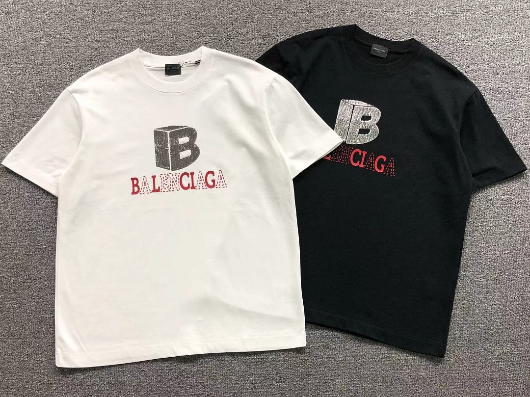 Balenciaga 118 B⭐L⭐⭐⭐IA⭐A T-SHIRT 52418122147 (Im 170Cm 60Kg I Wear Size L In The Phot) - Image 5