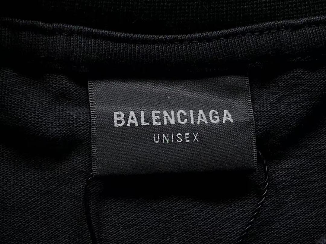 Balenciaga 125 B⭐L⭐⭐⭐IA⭐A T-SHIRT 42041301163 (Im 170Cm 60Kg I Wear Size XS In The Phot) - Image 13